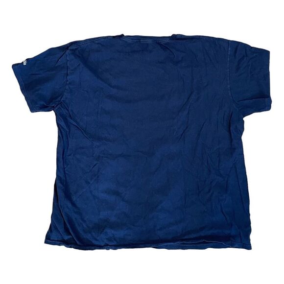 Columbia Graphic Tee Navy Blue Short Sleeve Crewneck Outdoor Hiking L - Picture 4 of 6